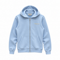 Essentials Fear of God Açık Buz Mavisi Fermuarlı Hoodie