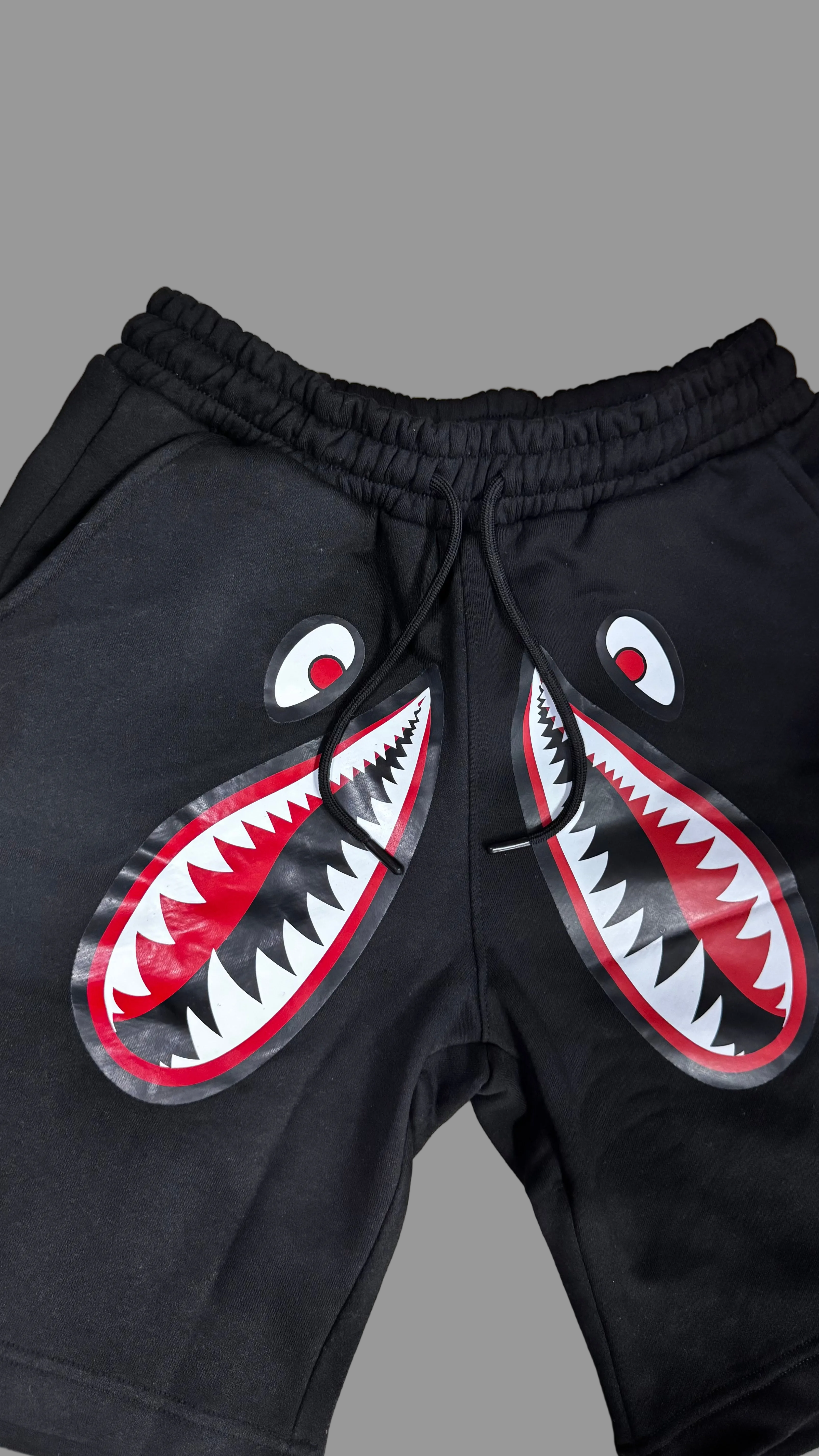 Bape Shark Baskılı Şort