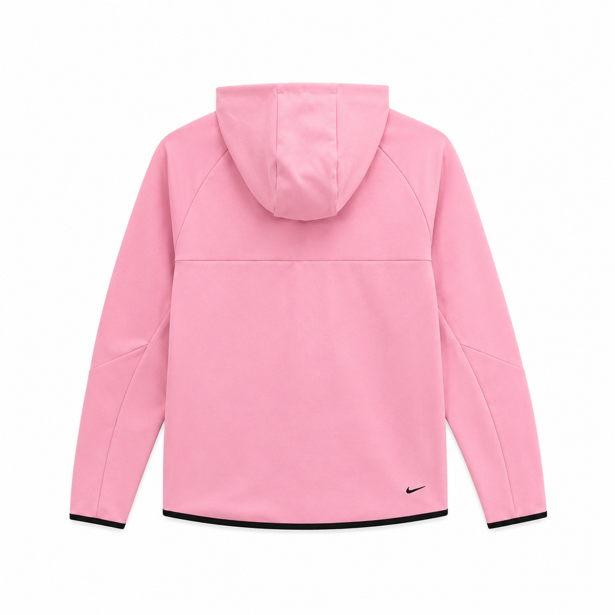 Nike Tech Fleece Fermuarlı Kapüşonlu Üst Pembe