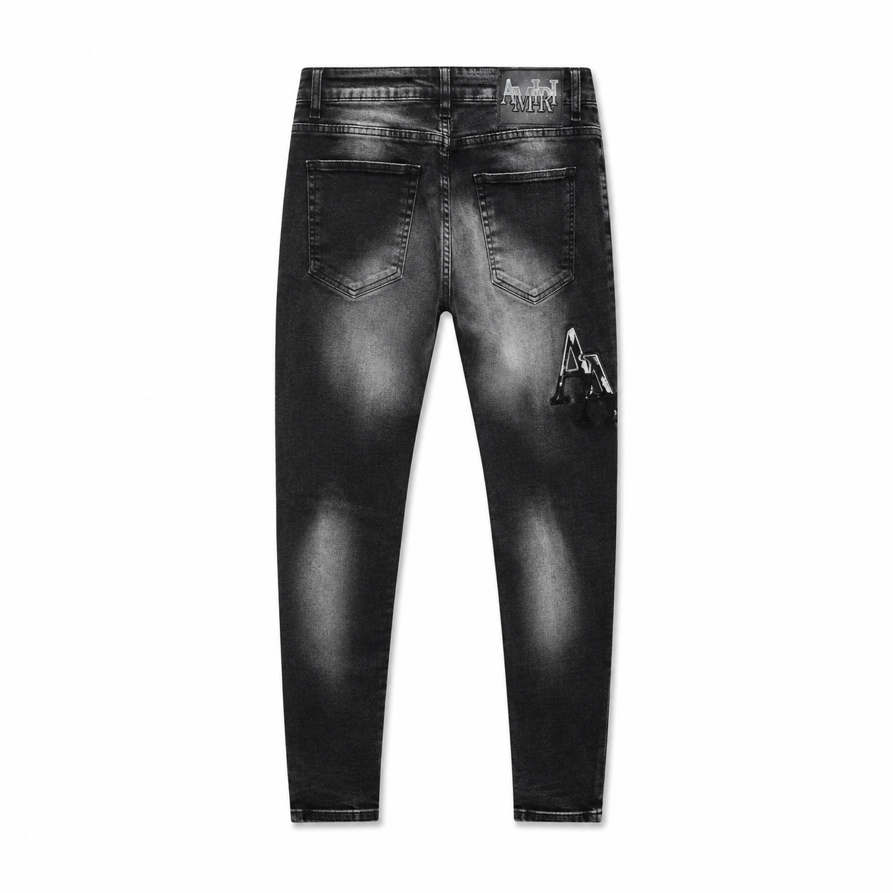 AMIRI Distressed Slim Fit Denim Pantolon