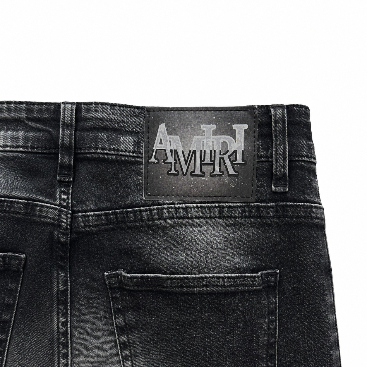 AMIRI Distressed Slim Fit Denim Pantolon