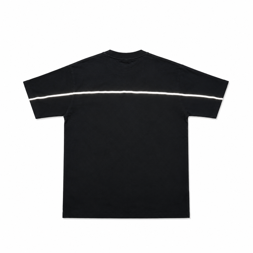 Trapstar Reflektörlü Şerit Oversize Tişört