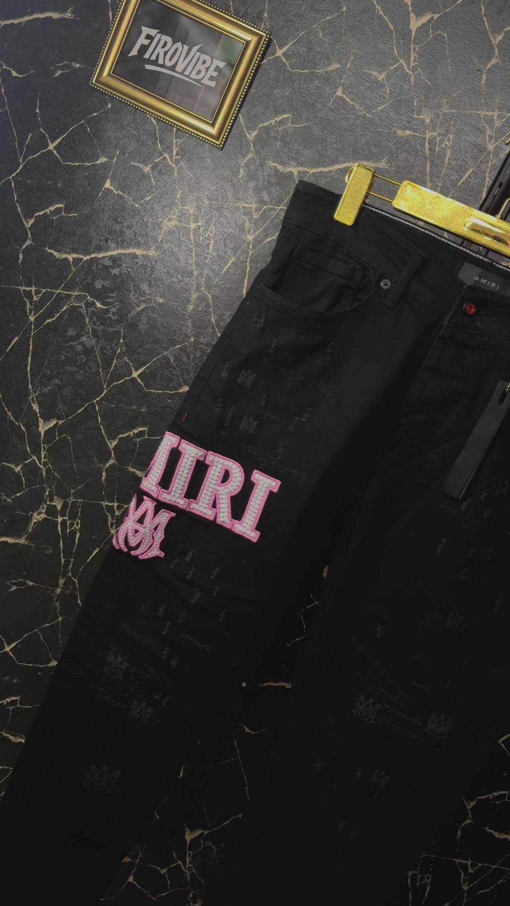 AMIRI Logo Detaylı Slim Fit Jean